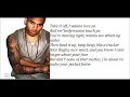 Chris Brown-Strip ft. Kevin McCall Lyrics