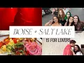 Food Friends Drag BOISE SALT LAKE ROAD TRIP VLOG