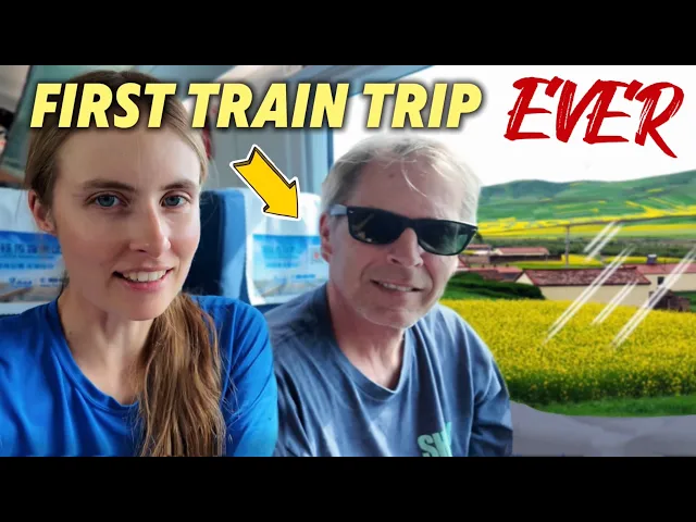 Taking my parents to my old home: Nanjing 🇨🇳 My father’s FIRST TIME on a train! 连火车都没坐过的美国爸爸体验中国的高铁！