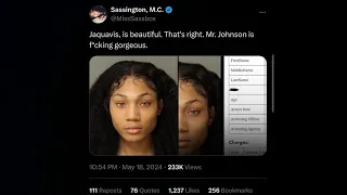 This mugshot has gone viral
