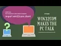 Python 3 7 - Install win32com modules and make the Window pc talk