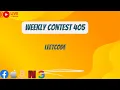 Leetcode Weekly Contest 405