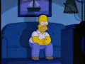 Homer Simpson Watches Twin Peaks