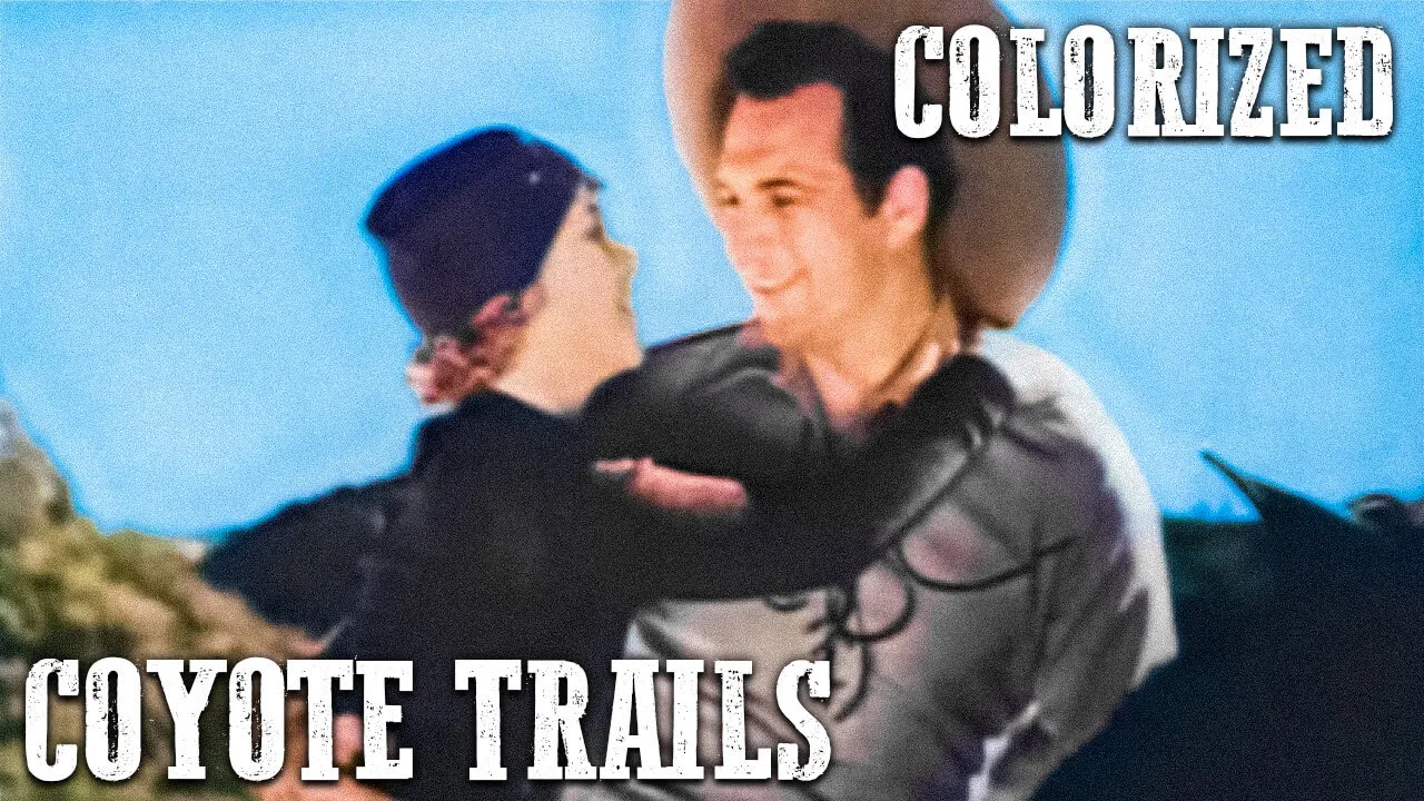 Coyote Trails | COLORIZED | Classic Western Film | Old Cowboy Movie