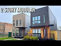 So much Space Inside Look at 2 Story PREFAB HOMES as an Affordable Option in America