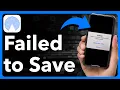 How To Fix AirDrop Failed To Save Item Save To iCloud Instead