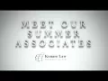 Our Summer Associate Program