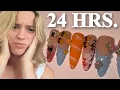 I Had 24 HOURS To Finish This Client s Nail Set Press-On Nail Business Vlog