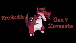 Competitive Pokemon Movesets Krookodile