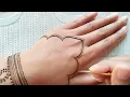 Ramadan moon mehndi design Simple mehndi design Mehndi design Easy mehndi design Eid special