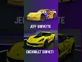 Cars Characters in Real Jeff Gorvette