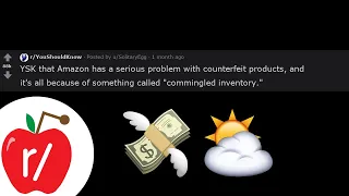 YSK that Amazon has a serious problem with counterfeit products and it s all