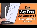 Download Lagu How to Set ANY Song as Ringtone on Samsung Galaxy S25 Ultra / S25+!