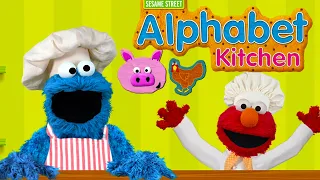 Kids Learn ABC Alphabet Sesame Street Alphabet Kitchen - Play And Learn With Elmo And Cookie Monster