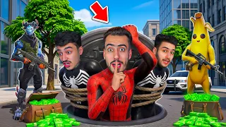 سيطرنا على الانفاق السرية في قراند سيتي     خطفنا حمزة وحمودي     دندنها