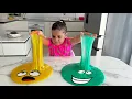 Download Lagu Amira and mom are playing with slimes | fun game with mom
