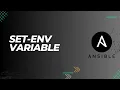 Ansible Set Environment Variable Tamil HarshaSelvi