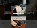 Download Lagu Mawar hitam - tipe x intro guitar (Chord \u0026 Tab)