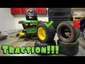 Carlisle All Trail Tire Installation on a John Deere Lawn Tractor