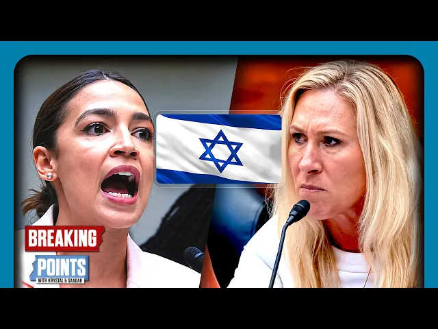 Video: AOC and MTG Go To War Over Israel