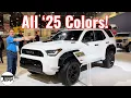 REVEALED - All 2025 Toyota 4Runner Colors