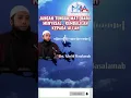 Download Lagu Jangan tunggu mati baru menyesal, kembalilah kepada Allah - Ustadz Kholid Basalamah