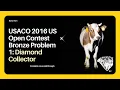 USACO Diamond Collector Walkthrough Java