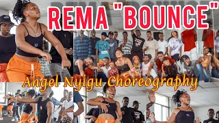 rema bounce dance video choreography by angelnyigu tanzania dancer
