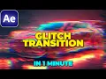 GLITCH TRANSITION Tutorial in After Effects