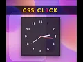Create a Stylish Digital Analog Clock Using CSS JS