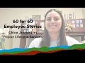 60 for 60 Employee Stories Chloe Javaheri on Project Lifecycle Services
