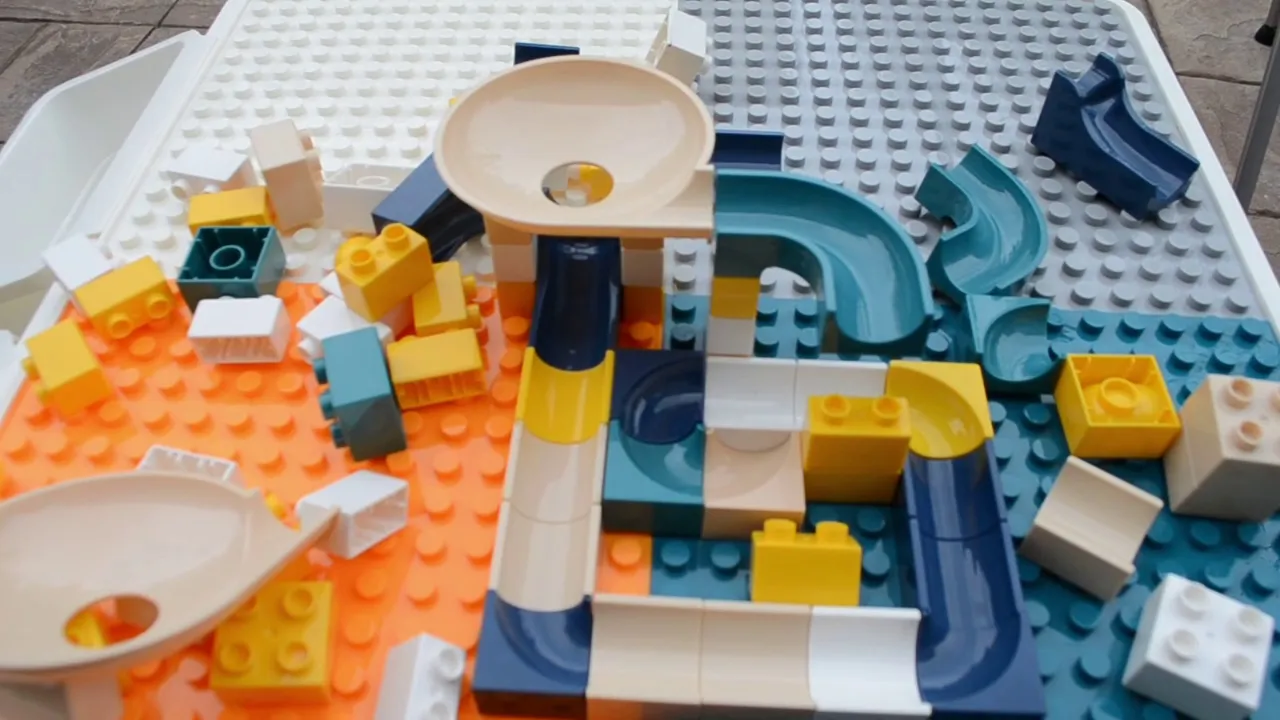 Fun time with multipurpose kids activity table set || Lego table and chair set || Aariz Colors ||