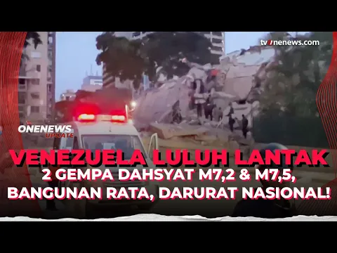 Bak Film Horor, Bangunan Hancur & Bandara Internasional Venezuela Lumpuh Usai Gempa