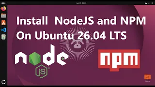 How to install Node js on Ubuntu 26 04 LTS