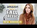 AMAZON FALL FASHION New Dresses for Women 40 Wedding Guest Family Pics Church and more