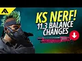 KS-23 NERF - 11 3 Balance Update