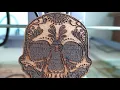 Skull - Cutting and engraving MDF with Atomstack A5 Pro