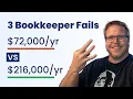 3 Bookkeeping Business Fails You Gotta Stop Starting a Bookkeeping Business Accounting Firm