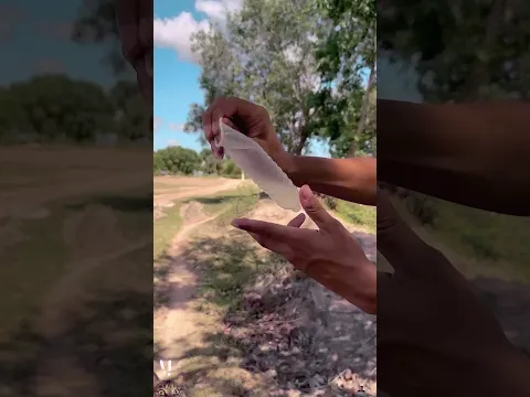 Survival Hack for Tough Times!🔥#survival #bushcraft #camping