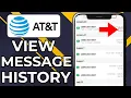 HOW TO VIEW AT T TEXT MESSAGE HISTORY 2026