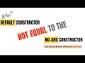 Exploring the Differences Default Constructor vs User-Provided Blank Constructor in Java In Hindi