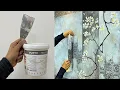 Your creativity starts here Create a stunning wall mural with putty step by step