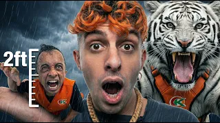 This 2ft Man Turns into a Tiger! (Real life Possession)