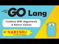 Functions With Arguments Return Values in Go Programming Tutorial Naresh IT