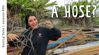 Brazilian shipwrights using UNEXPECTED tools — Sailing Yabá #30