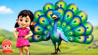 Nache Re Mor, नाचे रे मोर, Hindi Nursery Rhymes by Bachha Party
