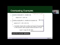Chapter 4 section 6 Part 1 Overloading Function Names