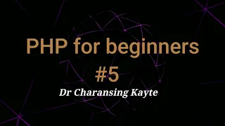 PHP for beginners 5 Array Data Type