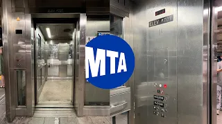 Nasty Generic Hydraulic Elevator - Jay St MetroTech Subway Station