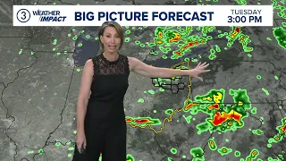 Cleveland area weather forecast Multiple rounds of rain and storms likely Tuesday